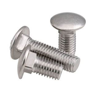 Thép Không Gỉ A2 A4 Vít Kẽm Cổ Vuông Đầu Nấm M8 Bước Vận Chuyển Vít Coach Vít - Product Image 1