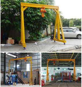 केनानाक्रेनों लचीला समायोज्य मोटर पोर्टेबल मिनी छोटे गैन्ट्री क्रेन 300 किलोग्राम 0.5 3 टन - Product Image 4