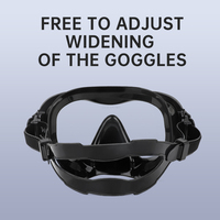 Ensemble de masque de plongée avec tuba Wave, tuba à système Dry Top, masque de plongée en silicone, ensemble de lunettes de plongée en PVC/silicone