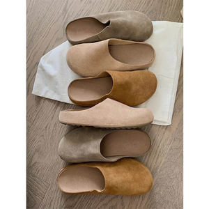 Birkenstocks personnalisés de haute qualité pour hommes et femmes avec semelle en liège, semelles intérieures en latex, pantoufles plates en crin de cheval, design décontracté en crin de cheval - Product Image 6