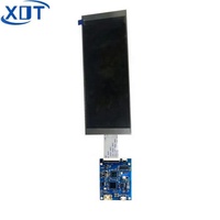 6,86 Zoll Quadratisches TFT-LCD-Displaymodul HMI-Display mit 480x1280 Auflösung LED-Hintergrundbeleuchtung 350 Nits Helligkeit Kompatibel