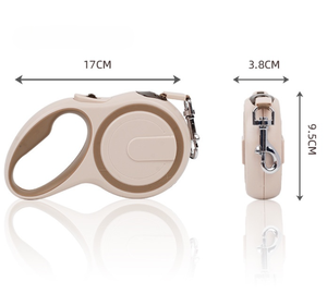 कबेलपेट रिट्रेटेबल कुत्ते के लिए लश भारी शुल्क महान पट्टा, विरोधी पर्ची रबराइज्ड हैंडल कुत्ते के सामान के साथ - Product Image 3