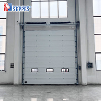 Puerta Seccional Industrial Aislada de Alta Hermeticidad y Resistente al Polvo con Borde Inferior de Goma