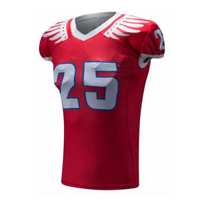 Maillot de football américain personnalisé de dernière conception uniformes de pantalon d'entraînement pour hommes OEM matériel personnalisé uniforme de football américain en sergé - Product Image 6