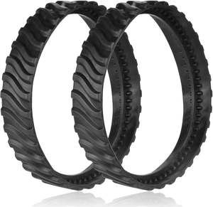 R0526100 MX8 <span class=keywords><strong>MX6</strong></span> Limpiador de piscinas Rueda de pista de neumático de repuesto para limpiadores de piscinas Ba-rac-uda (2 piezas) - Product Image 5
