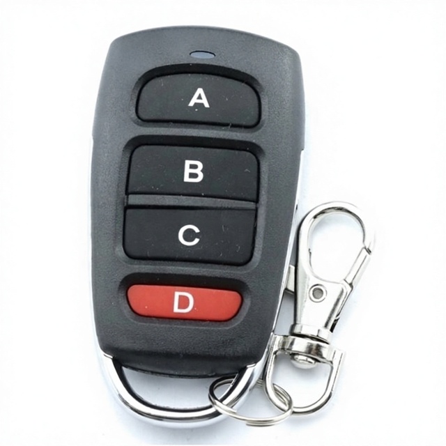 four keys remote control EV1527 coding learning remote control wireless intelligent remote control