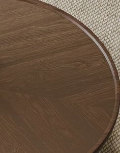 उच्च गुणवत्ता वाले आधुनिक डिजाइनर अखरोट जहर कॉफी टेबल विंटेज घर फर्नीचर भंडारण अंडाकार नई जीवन शैली कॉफी टेबल - Product Image 4