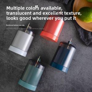 Dispensador Automático de Palillos de Dientes, Tipo Pulsador, de Plástico, para Hotel, Restaurante, Cocina, Limpieza de Escritorio - Product Image 2