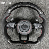 Volant de voiture en fibre de carbone pour Vw Volkswagen Golf Gti7 Mk7.5 Jetta Passat Golf 6 Touareg Golf 7 Volant de sport