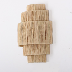 โคมไฟระย้าติดผนังทำจากเส้นด้ายสไตล์โบฮีเมียนโคมไฟหวายที่สวยงาม - Product Image 2