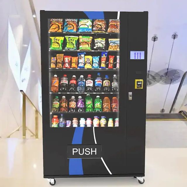 Ultra Strong Outdoor Vending Machine for Foods and Drinks snack Vending Machines
