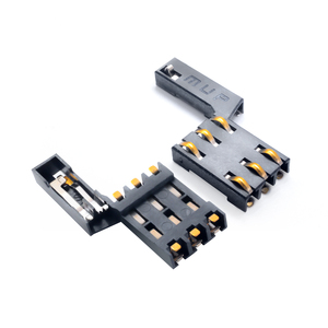 Connecteur de <span class=keywords><strong>carte</strong></span> <span class=keywords><strong>SIM</strong></span> MUP 6 broches, support SMT, adaptateur de connexion électrique mPOS PCB, lecteur de <span class=keywords><strong>carte</strong></span> en promotion en Inde, en Thaïlande et en Afrique du Sud - Product Image 1