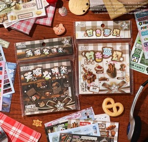 Paquete de 30 Pegatinas, Serie Álbum de Fragmentos de Recuerdos, Pegatinas Infantiles, Calcomanías y Libro de Pegatinas para Diario - Product Image 2