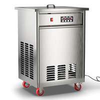 Nieuwe commerciële automatische ijslolly- en ijsmachine met snelle koeling voor gebruik in fruit-yoghurtketens, 1 jaar garantie