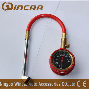 닝보 윈카 좋은 품질의 공기 압력 게이지 레드 파이프 공기 타이어 모니터 - Product Image 4