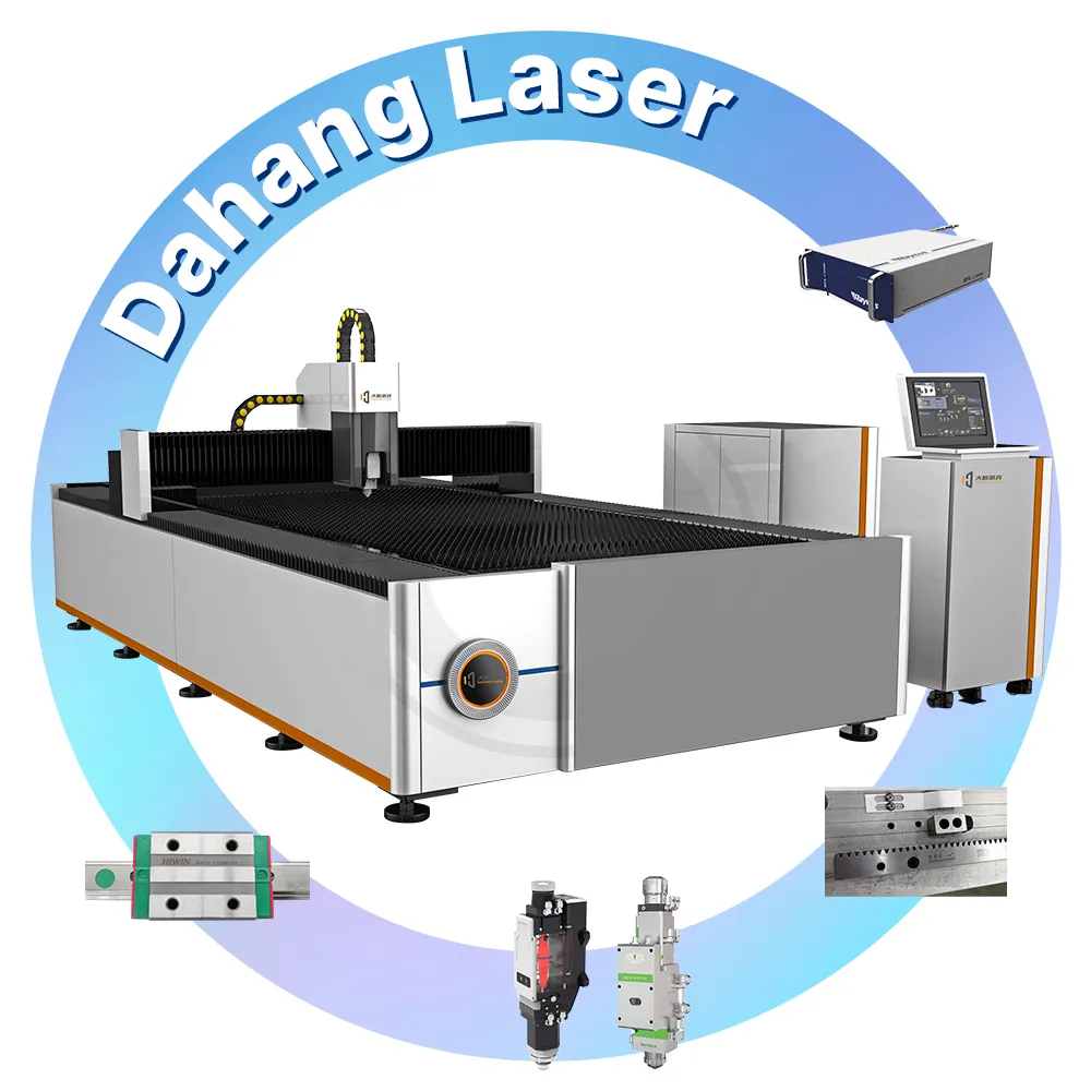 Enkele Platform Laservezel Snijmachine, Snijsnelheid, Hoge Efficiëntie, Gladde En Mooie Las, Zuinig