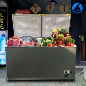 Refrigeradores de Una Puerta BD498, Congeladores Eléctricos de Gran Capacidad con Cerradura, Luz LED, Diseño de <span class=keywords><strong>Aletas</strong></span> de Aluminio, Refrigerador Congelador - Product Image 4