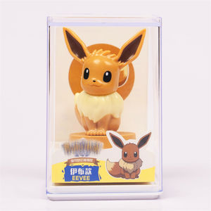 Figurines d'action en PVC mignonnes de Pokémons : Eevee, Bulbasaur, Jigglypuff, Charmander, Slowpoke, Cubone - Product Image 5