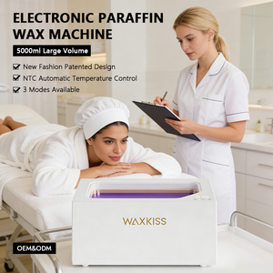 Calentador de Parafina Electrónico al Mejor Precio, 200W de Fusión Rápida, Gran Capacidad de 5000ml para Manos, Pies y Codos - Product Image 1