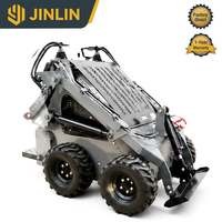 Chargeuse compacte sur chenilles personnalisée OEM, 4 roues motrices, système hydraulique |   Fournisseur d'usine de mini-chargeurs de qualité industrielle
