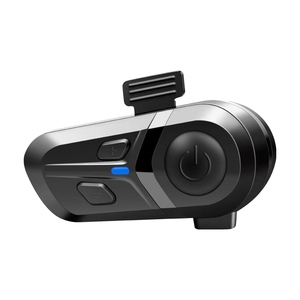 Full Duplex intercom Tai nghe xe máy Bluetooth Mũ bảo hiểm intercom auriculares Para casco tactico - Product Image 1