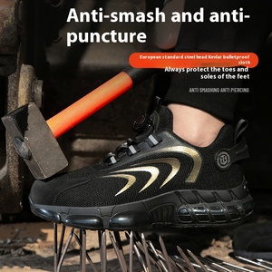 <span class=keywords><strong>Zapatos</strong></span> de Trabajo para Hombre, Zapatillas Deportivas Grises, <span class=keywords><strong>Zapatos</strong></span> de Seguridad con Puntera de Acero para Construcción - Product Image 3