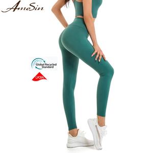 <span class=keywords><strong>2022</strong></span> Logo <span class=keywords><strong>gratis</strong></span> GRS Ecológico Lycr Medias <span class=keywords><strong>de</strong></span> mujer Leggings <span class=keywords><strong>de</strong></span> gimnasio con bolsillos Pantalones <span class=keywords><strong>de</strong></span> yoga reciclados a prueba <span class=keywords><strong>de</strong></span> sentadillas - Product Image 3