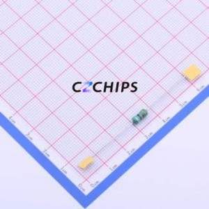 Inductor de Anillo de Color CKL0410*33uH/K-A T52+ / Componente de Orificio Pasante (THT), D4xL10.5mm 33uH 10% 300mA 1.03Ohm - Product Image 1