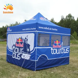 Sunshine Summer Free Design Outdoor Market Transparent Pvc Window Business 10x10 Canopy Food Trade Show Tents