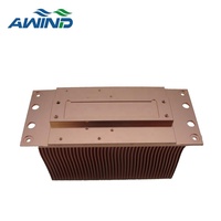 Hoch dichte Kupfer Skiving Fin 28w Kühlkörper kunden spezifischer Speicher smd CPU Skived Kühlkörper ic 60x30 für Grafikkarte