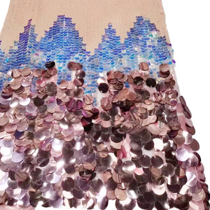 Bán Buôn 9 + 18Mm Lớn Có Thể Đảo Ngược Sequin Vải Cá Quy Mô Sequin Thêu Cho Một Phần Ăn Mặc - Product Image 4