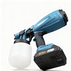 Spruzzatore di Vernice Elettrico Ricaricabile 21V con Batteria al Litio, Kit Fai-da-Te Multi-Uso per Casa - Product Image 2