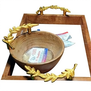 Handcrafted Premium Acrylic Jar Gift Collection with Shell Inlay Tray No Cover 150mL Capacity ZH TRADERS Business Gifts Edition - Product Image 1