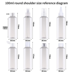 Bouteille en plastique PET transparente noire, blanche ou ambre avec bouchon à vis, sérigraphiée, pour cosmétiques, huiles capillaires et shampoings – Offre Spéciale Afrique - Product Image 6