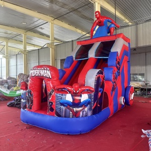 Castillo Inflable de 3m*6m*5m con Tobogán, Comercial, de PVC, para Niños, Casa de Brinco para Fiestas y Alquiler - Product Image 2