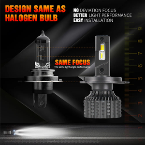 Valesun 12-24V Canbus V8T 3000k 4300k 6000k 18000LM 90W <strong>Led</strong> Head <strong>Bulb</strong> H1 H4 <strong>H7</strong> H11 9005 9006 <strong>Led</strong> Headlight <strong>Bulb</strong> - Product Image 4