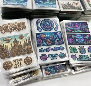 En Stock: Envoltorios para Vasos UV de 16oz, Pegatinas Personalizadas con Logotipo de Mascota, 6 Piezas, Lavables, Resistentes al Calor y al Agua, para Bebidas, Café, Calcomanías Personalizadas - Product Image 3