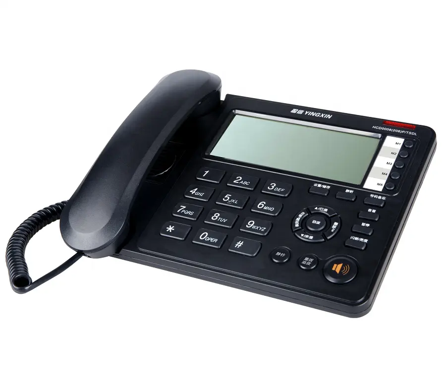 ESN-208 Corded desktop caller ID telephone home telephone office telephone