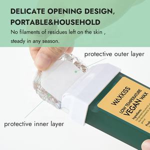 Cartouche de <span class=keywords><strong>Cire</strong></span> Dépilatoire Roll-on Rechargeable 100% Naturelle à l'Aloe Vera 100ml, Meilleure Vente Marque Blanche - Product Image 2