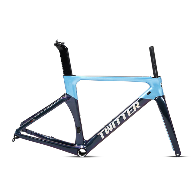 New Arrival Cheap China Customized Carbon Frame 700C Fixed Gear Carbon Road Bicycle Frame Road Bike Carbon Frame for Sale
