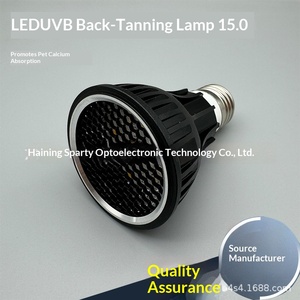 Projecteur LED <span class=keywords><strong>UVB</strong></span> rond en alliage de haute qualité E27-10.0 avec lumière blanche uniforme et brillante, équipement standard pour terrariums de reptiles - Product Image 2