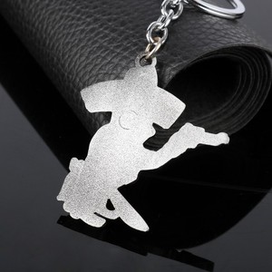 Fuorilegge portachiavi pendenti per motociclisti in metallo messicano portachiavi BANDIDOS Motorcycle Club MC in tutto il mondo accessori pendenti per ragazzi - Product Image 4