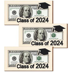 Graduation Season Gift Layered Wooden Wallet Money Holder for Graduation Wood Crafts Boxes & Wall Signs