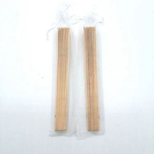 Éventails en bois pour cadeaux de mariage et de fêtes, éventails à main en bambou de haute qualité, culture et tradition chinoises - Product Image 6