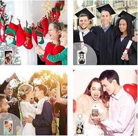 Porte-clés personnalisé en acrylique transparent pour photos, cadre photo vierge, pendentif porte-clés DIY, vente chaude
