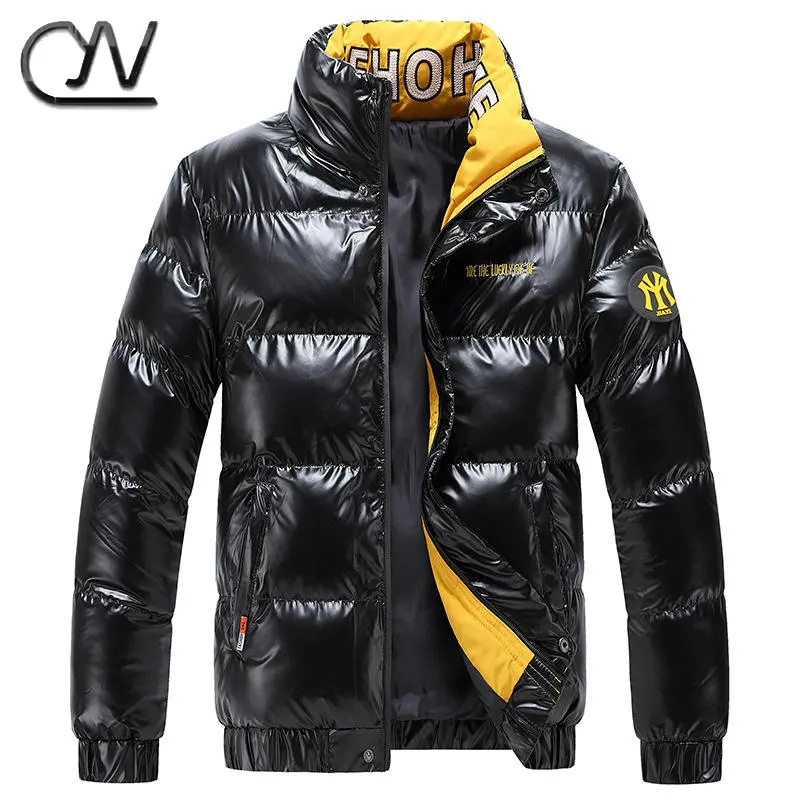 Leather Puffer Winter Zipper Jacket Chaquetas Al Aire Libre Down Coat Bulk Clothing Ropa De Hombre Original Branded Mans Jacket