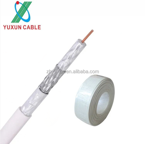 Câble coaxial de télévision 75 ohms RG6U pour CCTV /<span class=keywords><strong>CCAV</strong></span>/antenne/satellite - Product Image 3