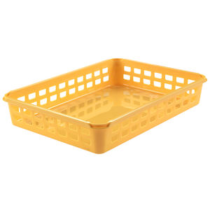 Cestino Perforato in Polipropilene Giallo 35X25X60CM - Product Image 1