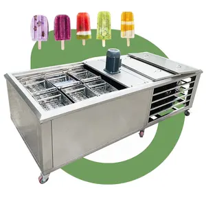 Machine de remplissage de moules à glace industrielle ronde Double Moldes Para Paletas De Helado Prix pour Dubaï