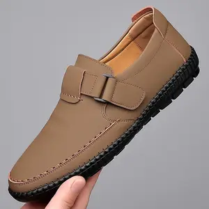 Men's Casual Leather Shoes Soft Sole Soft Work Work Driving Shoes